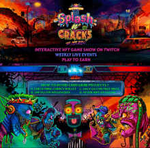 splash cracks is an interactive game show on twitch