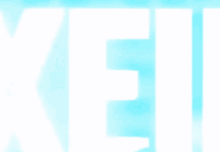 a blue and white sign that says ' ixeira ' on it