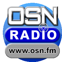 a logo for osn radio with the website www.osn.fm at the bottom