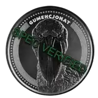 a coin that says gumencjonat spec verified