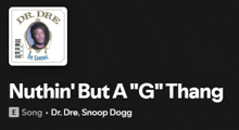 a black background with a picture of a man and the words nuthin ' but a " g " thang