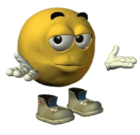 a cartoon smiley face with arms and legs wearing shoes .