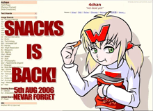 a girl with a w on her head is holding a bag of chips and snacks is back