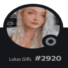 a picture of a girl with the name lukas girl # 2920