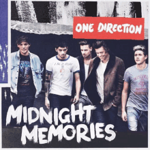 a poster for one direction 's midnight memories