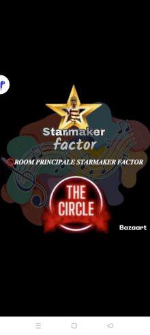 a screenshot of the starmaker factor app on a phone