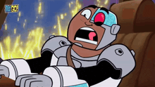 a cartoon character from the teen titans go