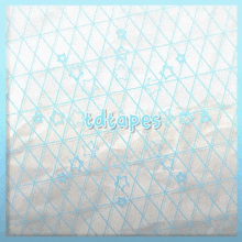 a blue and white background with the word tdtapes