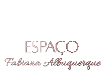 a logo that says espaco fabiana albuquerque