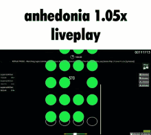 a screenshot of a game called anhedonia 1.05x