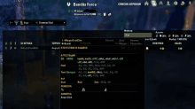 a screenshot of a video game with the name bandits force on it