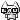 a pixel art drawing of a man wearing glasses .