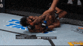 a ufc fight between pantoja and groyval takes place in a cage