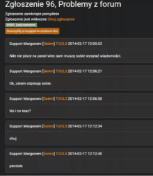 a screenshot of a forum with the number 96 at the top of it