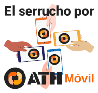 a group of people holding phones with the words el serrucho por ath movil below them