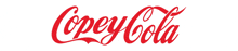 a coca cola logo that is red on a white background