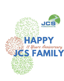 a happy 12 years anniversary jcs family poster