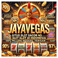 a slot machine with the words jayavegas on the top