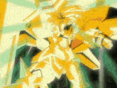 a cartoon drawing of a robot with a sword