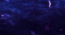 purple flowers are floating in the water with a purple background