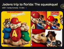 jadens trip to florida : the squeakquel 2009 family / comedy - 1h 28m