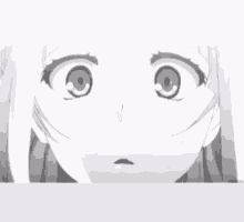 a black and white drawing of a girl with her eyes closed and a smile on her face .