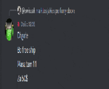 a screenshot of a discord chat with the username @swiecak