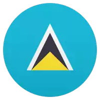 a blue circle with a triangle in the middle