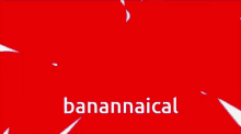 a cartoon drawing of a woman with red hair and the words banananaical