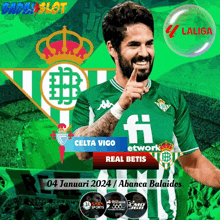 celta vigo and real betis are playing on january 4