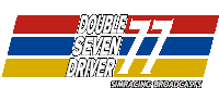 a logo for double seven driver simracing broadcasts is shown