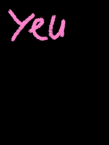a black background with pink writing that says yêu gia bao