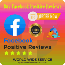 a facebook advertisement that says " buy facebook positive reviews world wide service "