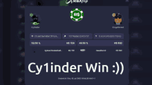 a screenshot of a game called cy1inder win