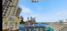 a screenshot of a minecraft game shows the player 's position as 233