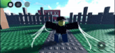 a screenshot of a roblox game shows a man with a sad face on his face