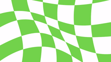 a green and white checkered background with the words " desync mome "