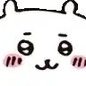 a black and white drawing of a cat 's face with a pink nose and mouth .