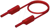 a drawing of a red cable with the letter o on the bottom