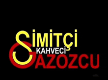 a logo for simitci kahveci gazozcu is shown