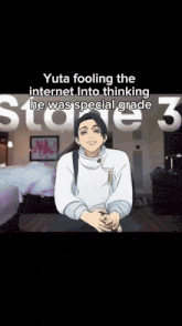 yuta is fooling the internet into thinking he was special grade