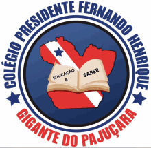 a logo for colegio presidente fernando henriques gigante do pajucara