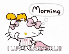 Hello Kitty Morning GIF