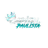 a logo for capital paulista has a crown on it