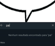 a picture of a speech bubble with the word pai on it