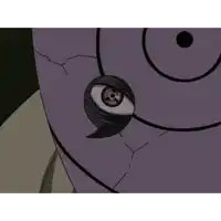 a close up of a person 's eyes with a circle in the middle