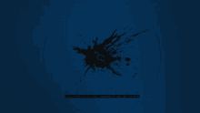 a blue background with a black splash and the words kali linux below it