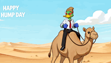 a cartoon duck wearing boxing gloves and a tie