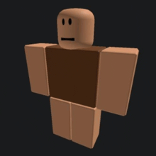 a 3d model of a roblox character with a smiley face on his face .