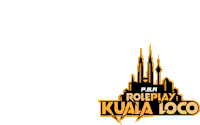 a logo for roleplay kuala loco with a city skyline